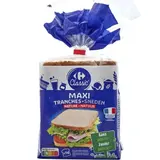 Pain de Mie Nature Maxi Tranches CARREFOUR CLASSIC'