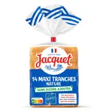 Pain de Mie Maxi Tranches Nature Sans sucres ajoutés JACQUET