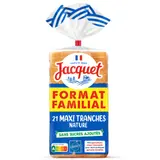 Pain de Mie Maxi Tranches Nature Sans sucres ajoutés JACQUET