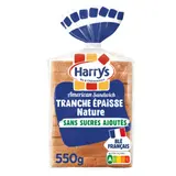 Pain de Mie Américain Sandwich Nature Tranches Epaisses HARRYS