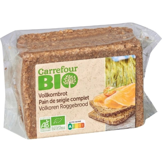 Pain de seigle  complet Bio CARREFOUR BIO