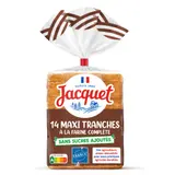 Pain de Mie Maxi Tranches Complet Sans sucres ajoutés JACQUET
