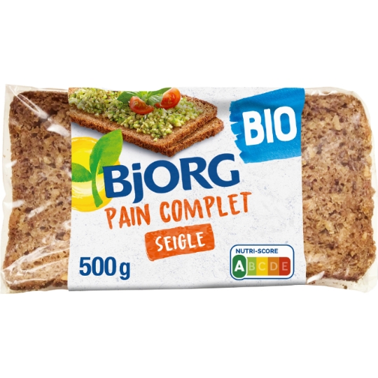 Pain Complet de Seigle Bio BJORG