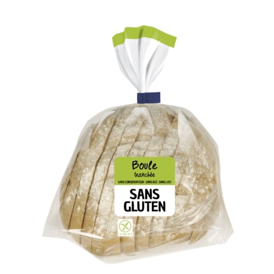 Pain Boule Tranché Sans Gluten