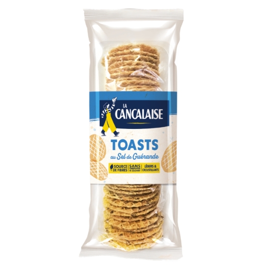 Toasts au Sel de Guérande LA CANCALAISE