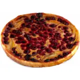 Tarte Pêche et Framboise