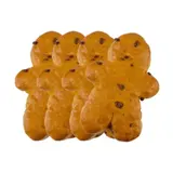 Brioches Saint Nicolas aux Pépites de Chocolat au Lait