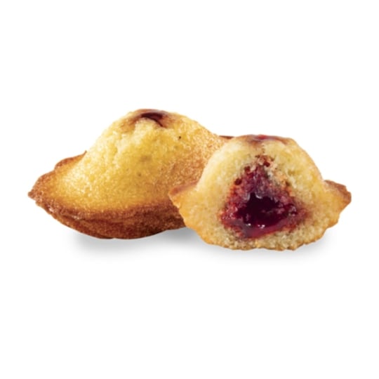 Madeleines Fourrées à la Fraise