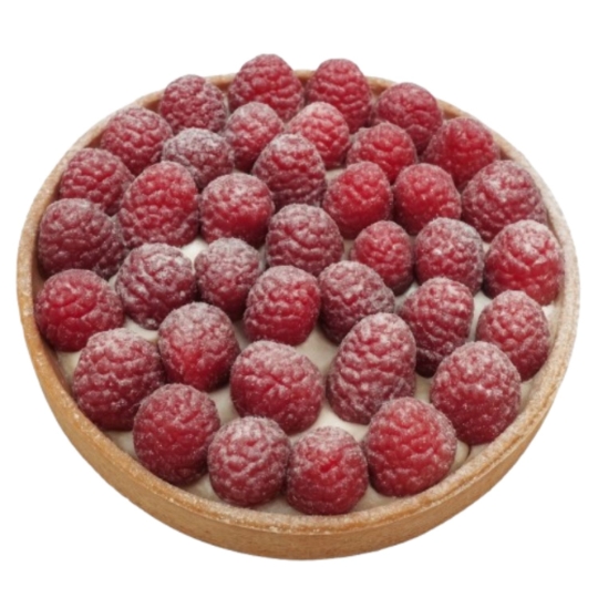 Tarte aux Framboises Fraîches