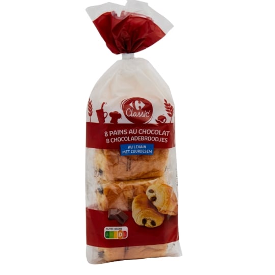 Pains au chocolat CARREFOUR CLASSIC'