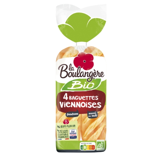 Viennoises bio LA BOULANGERE