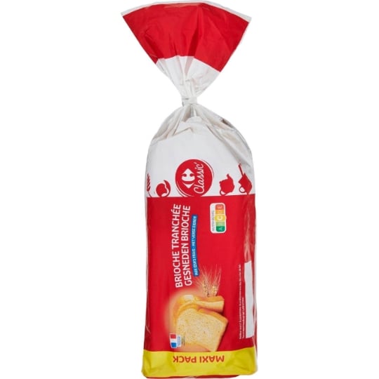 Brioche tranchée CARREFOUR CLASSIC'