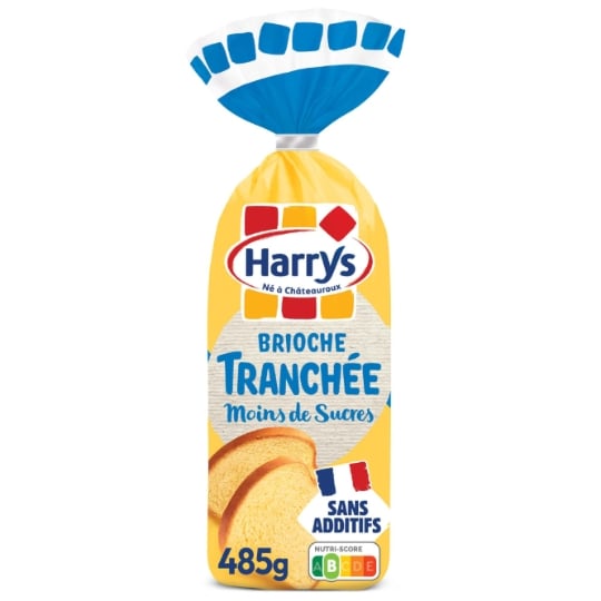 Brioche tranchée allégée en sucre sans additifs HARRYS