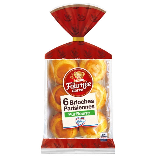 Brioche Parisienne Pur Beurre LA FOURNEE FOREE