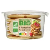 Pancakes  au lait entier Bio CARREFOUR BIO
