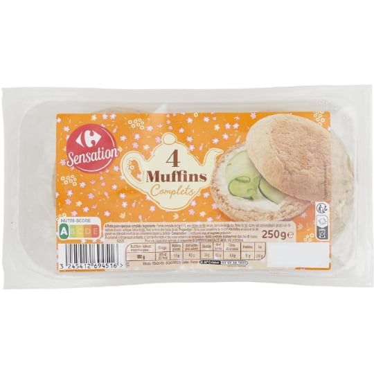 Muffins Complets CARREFOUR SENSATION