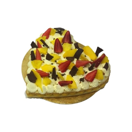 Gâteau cœur passion