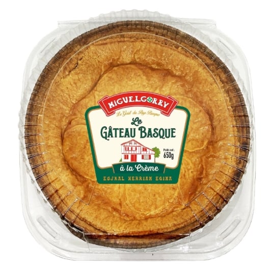 Gâteau Basque à la Crème Pâtissière MIGUELGORRY