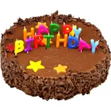 Gâteau Happy Birthday au Chocolat