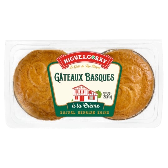 Gâteau Basque à la Crème Pâtissière MIGUELGORRY