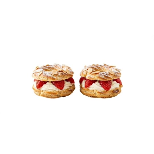 Couronne Chantilly et Fraise