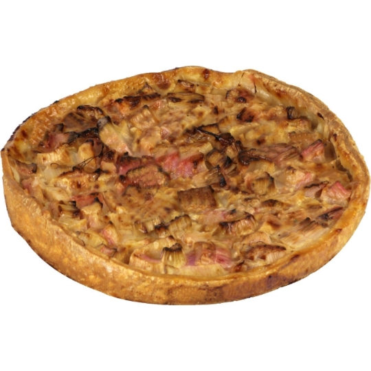 Tarte Vergeoise à la Rhubarbe