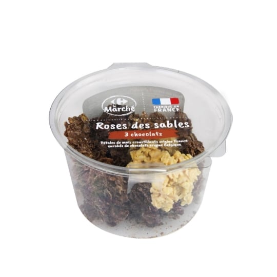 Rose des sables 3 chocolats CARREFOUR LE MARCHE