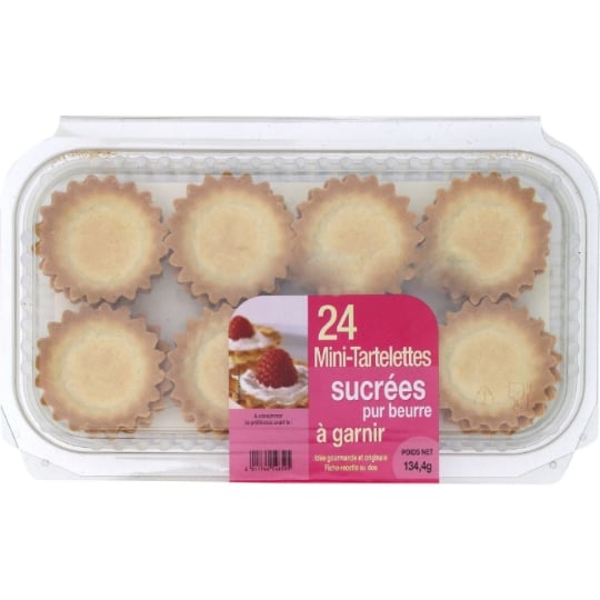 Mini-Tartelettes Sucrées à Garnir