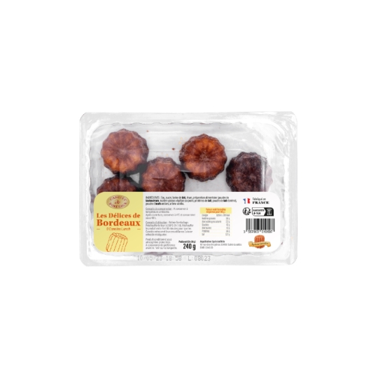 Canelés de Bordeaux DELICES DE BORDEAUX