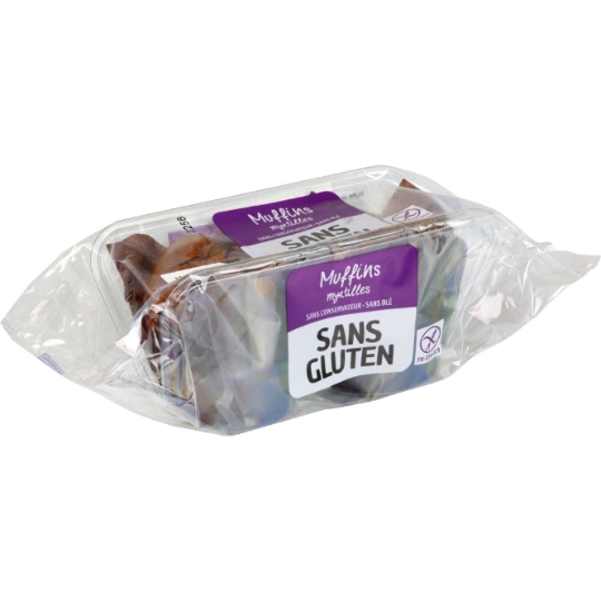 Muffins aux Myrtilles Sans Gluten