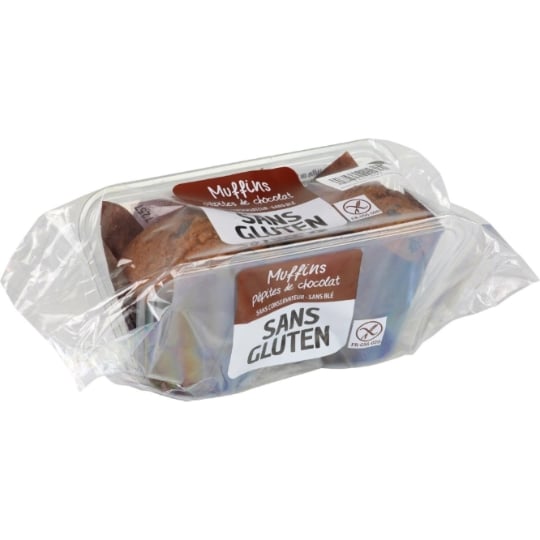 Muffins aux Pépites de Chocolat Sans Gluten