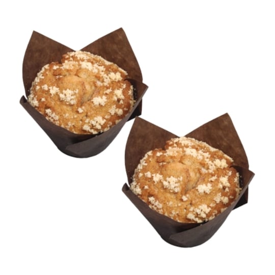 Muffins Fourrées aux Pommes