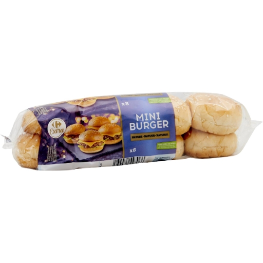 Mini pains burger Sésame CARREFOUR CLASSIC'