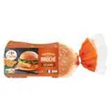 Pain burger brioché sesame CARREFOUR EXTRA