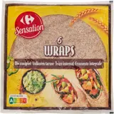 Wraps blé complet CARREFOUR SENSATION
