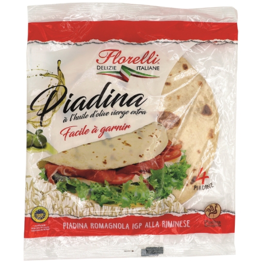 Tortilla piadina à l'huile d'olive vierge  FLORELLI