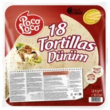 Tortillas Wraps nature DURUM POCO LOCO