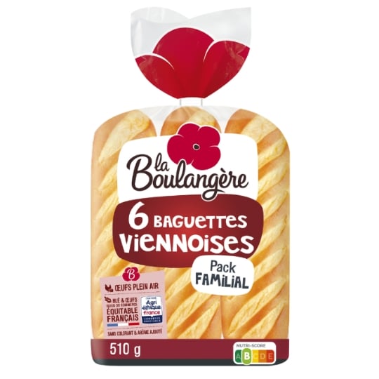 Baguettes viennoises LA BOULANGERE