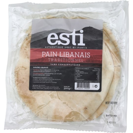 Pain libanais ESTI