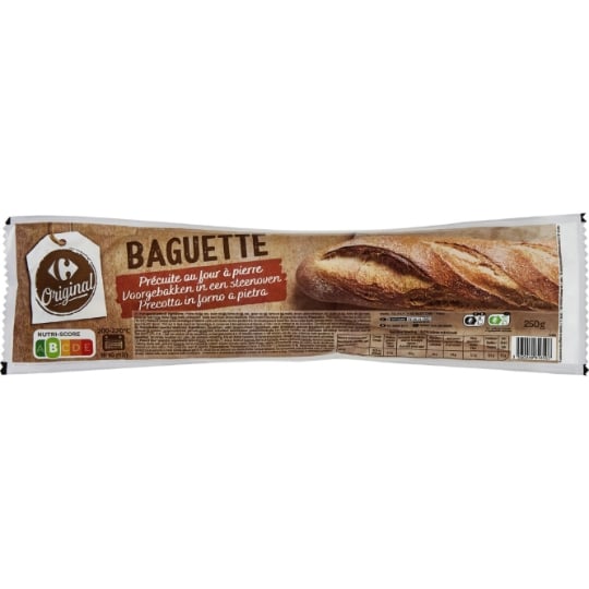 Baguette Précuite CARREFOUR ORIGINAL