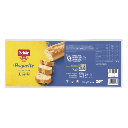 Baguette précuite, sans gluten SCHAR