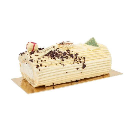 Bûche Crème au Beurre Vanille