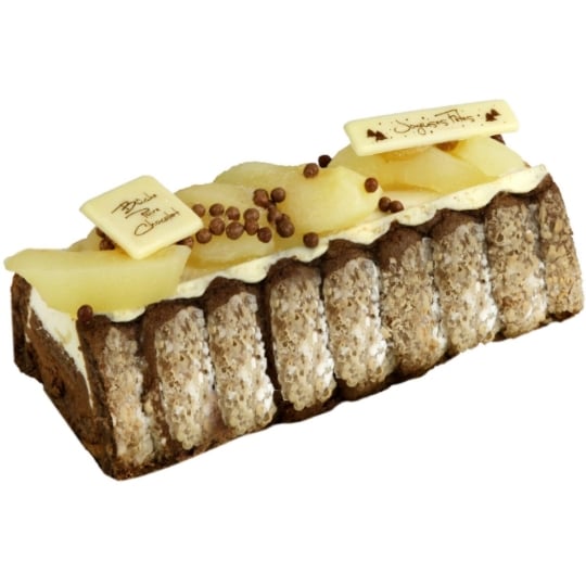 Bûche Poire Chocolat