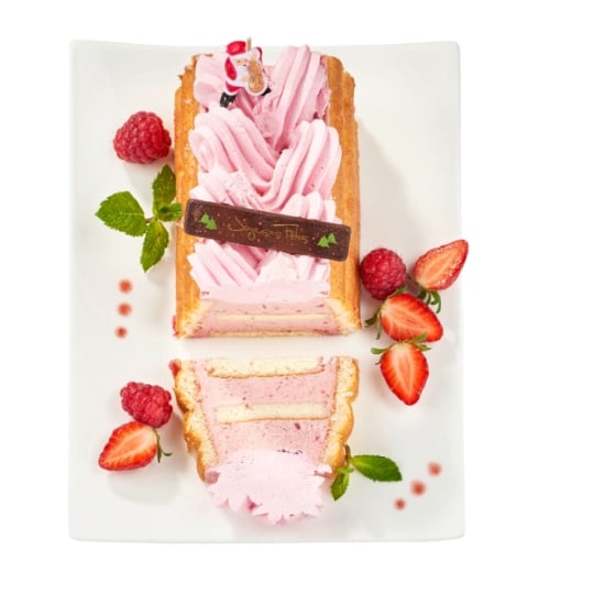 Bûche aux Fruits Rouges