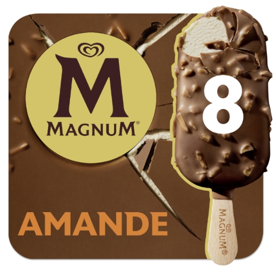 Glaces Bâtonnets Amandes MAGNUM