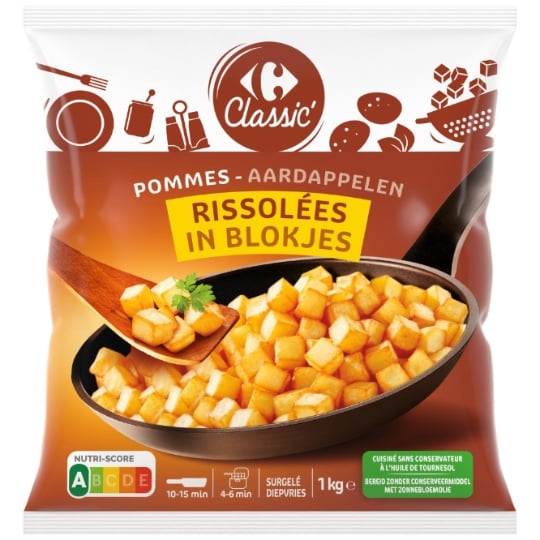 Pommes Rissolées CARREFOUR CLASSIC'