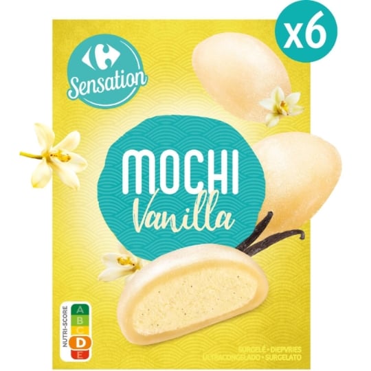Mochis Glacés Vanille CARREFOUR SENSATION
