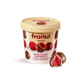 Framboises Enrobées Chocolat Blanc et Lait FRANUI