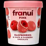 Framboises Enrobées Chocolat Blanc et Framboise FRANUI