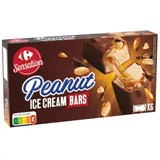 Barres Glacées Chocolat Caramel et Cacahuètes CARREFOUR SENSATION